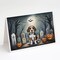 Edge Collections - 5" x 7" - Multicolor - Beagle Spooky Halloween Greeting Cards - 8 Pieces